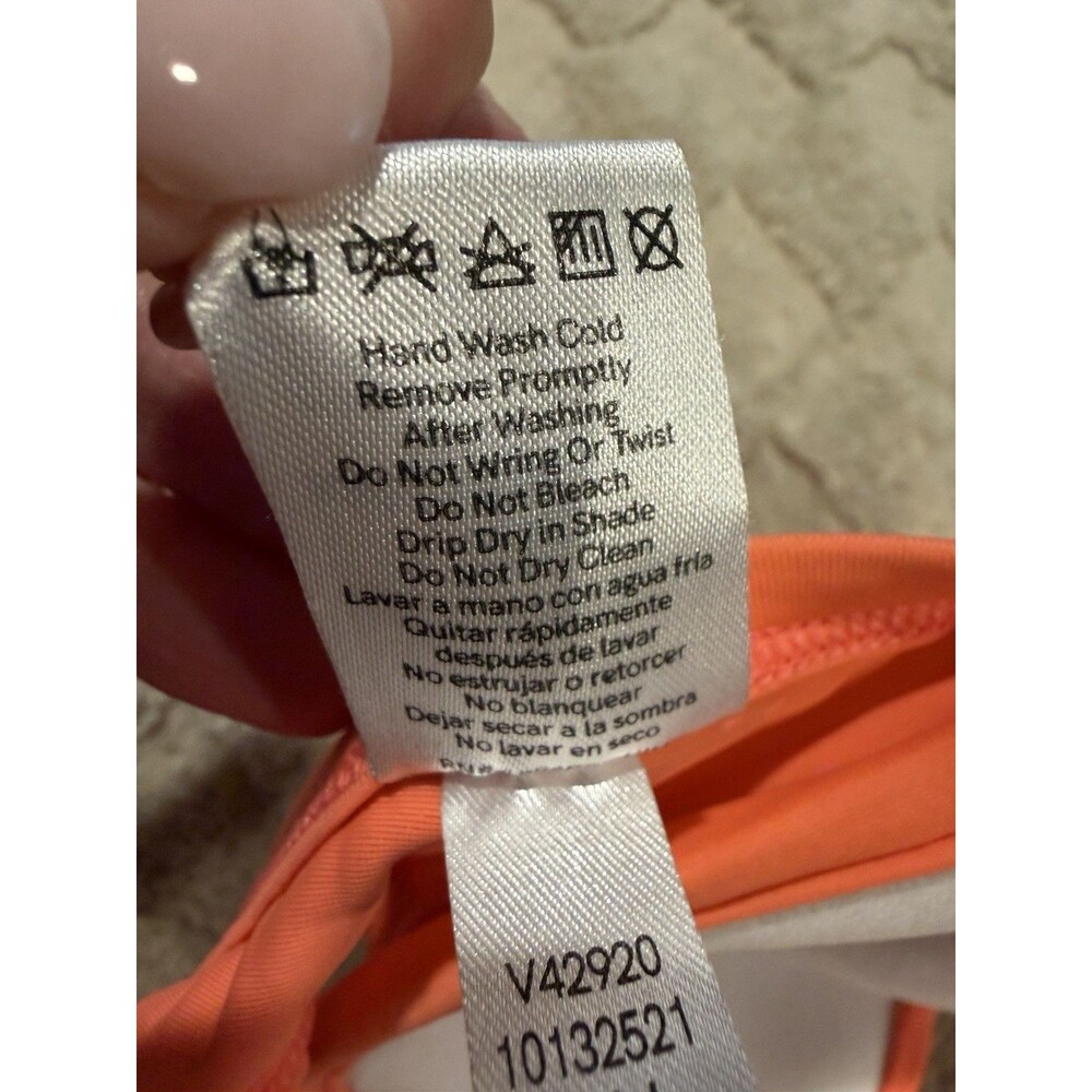 Venus new 2-piece bikini swimwear - size DDD top & size 8 bottom - bright orange - Picture 4 of 6